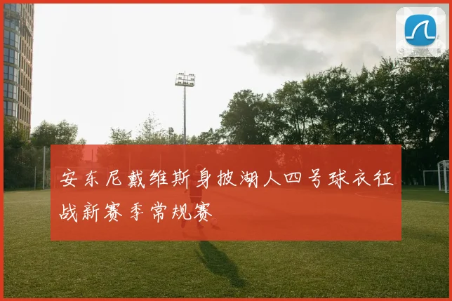 安东尼戴维斯身披湖人四号球衣征战新赛季常规赛