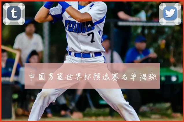 中国男篮世界杯预选赛名单揭晓